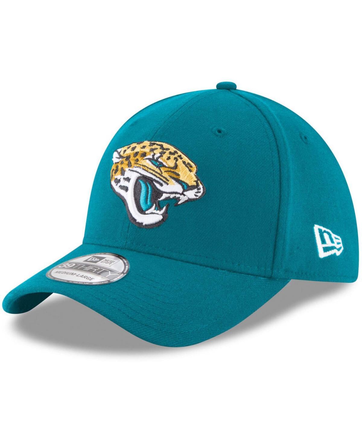 Mens New Era Teal Jacksonville Jaguars 39THIRTY Flex Team Classic Hat Product Image