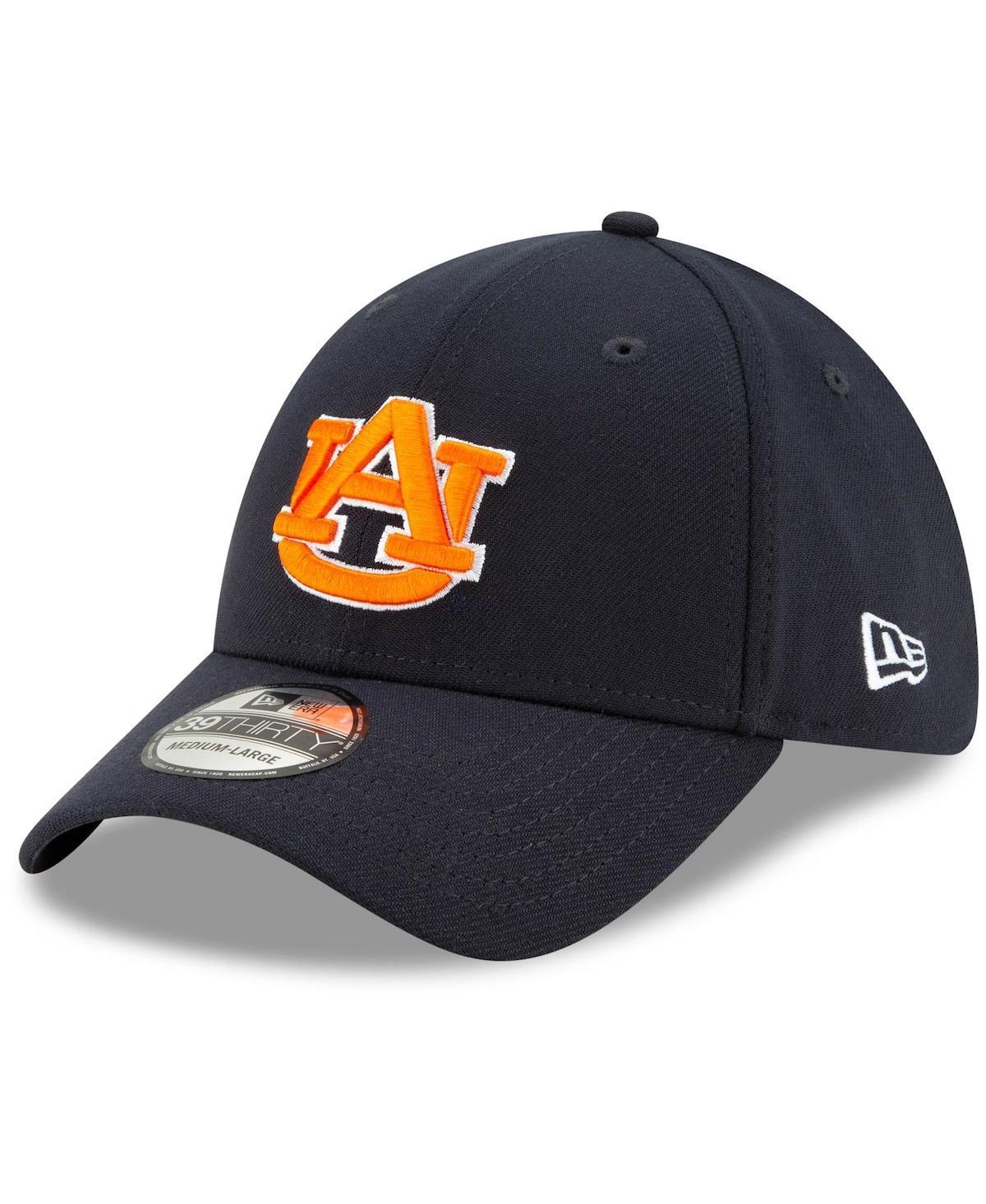 Mens New Era Auburn Tigers College Classic Logo 39THIRTY Flex Hat Blue Product Image