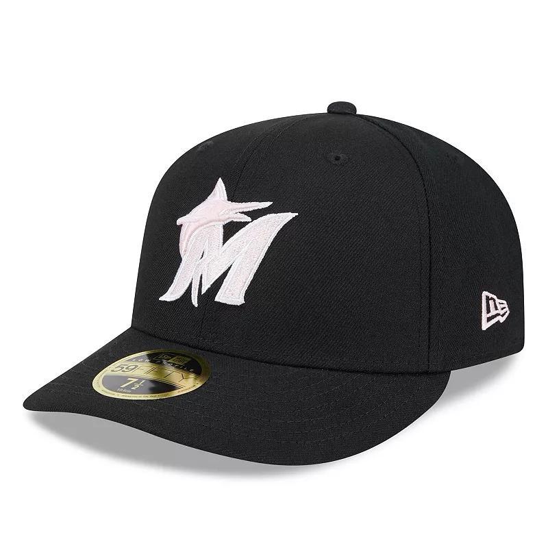 Mens New Era Miami Marlins 2024 Mothers Day Low Profile 59FIFTY Fitted Hat Product Image