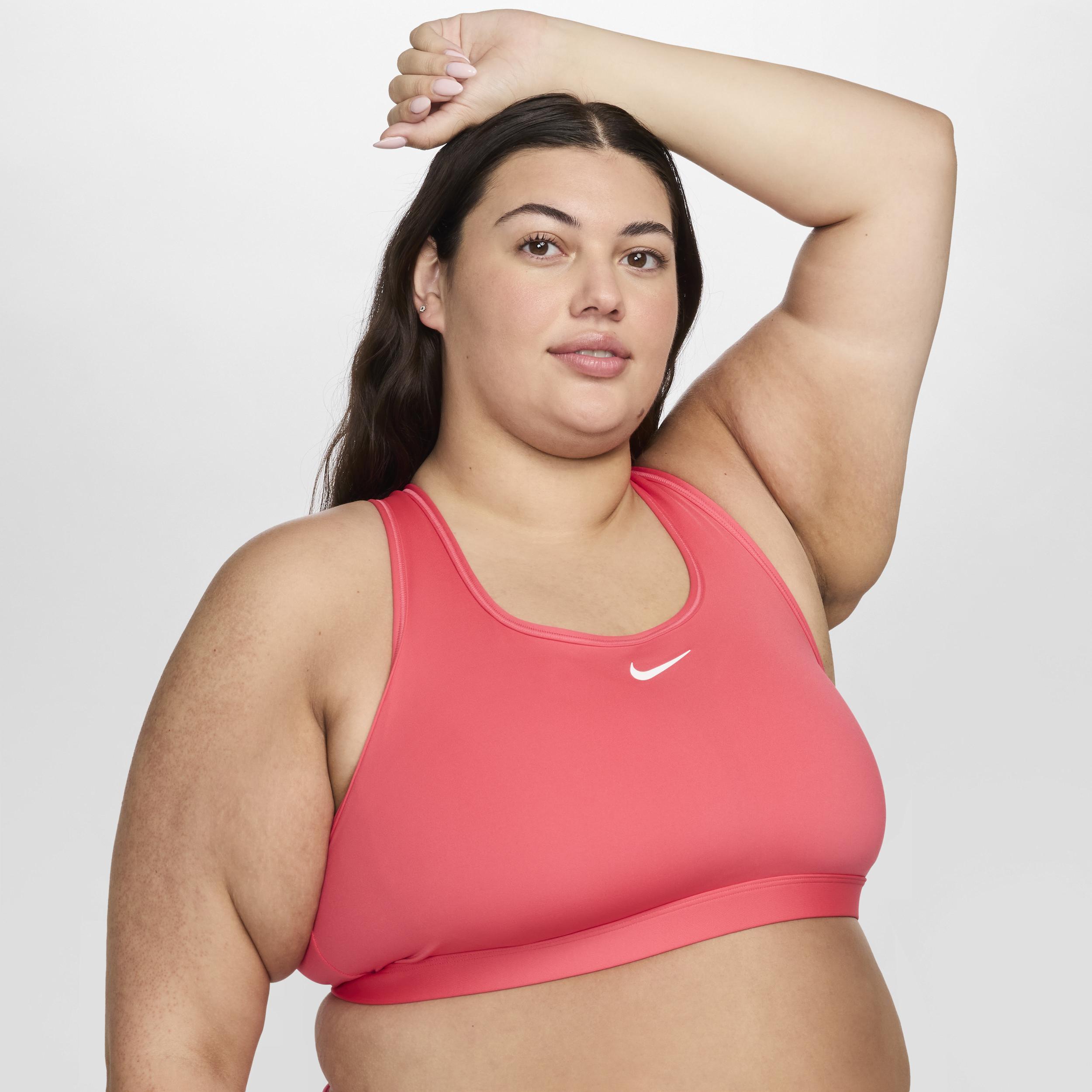 Nike Womens Swoosh Medium Support Padded Sports Bra (Plus Size) Product Image