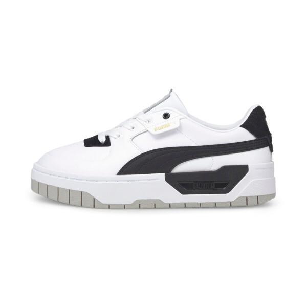 PUMA Cali Dream Women's Sneakers in White/Black/Grey Product Image