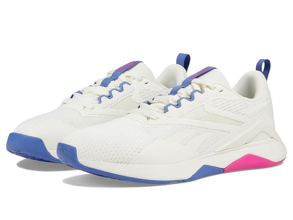 Reebok Nanoflex TR 2.0 (Chalk/Purple/Laser ) Women's Shoes Product Image