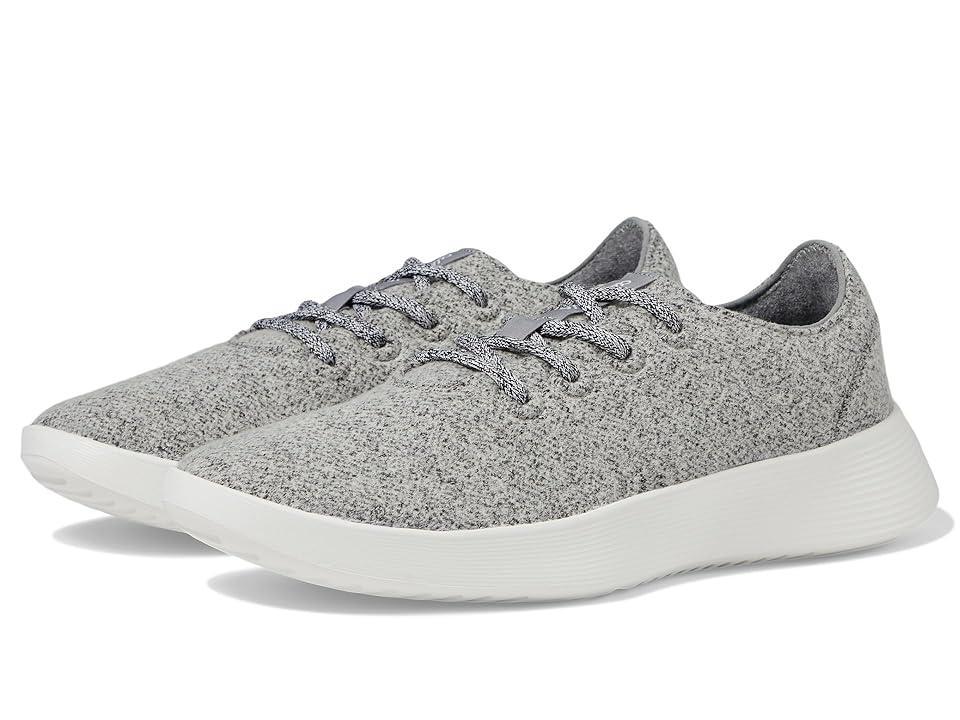 Allbirds Wool Runner 2 (Medium Grey (Blizzard)) Men's Shoes Product Image