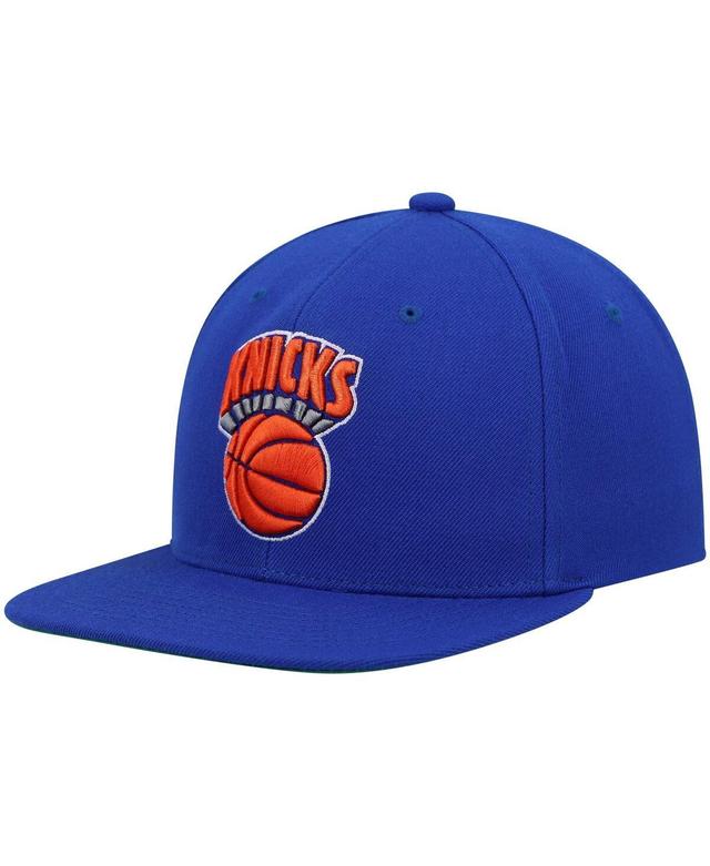 Mens Mitchell & Ness New York Knicks Hardwood Classics Team Ground 2.0 Snapback Hat Product Image