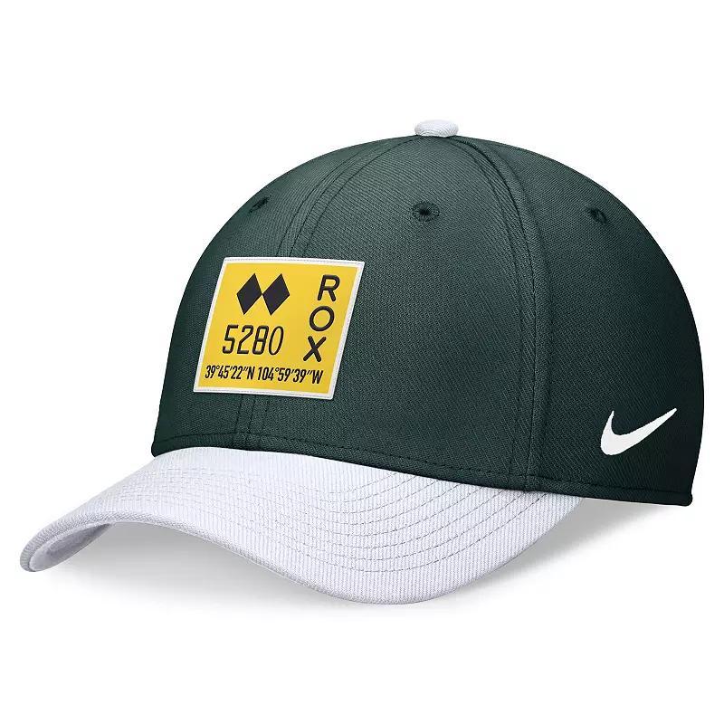 Mens Nike /White Colorado Rockies 2024 City Connect Swoosh Flex Hat Product Image