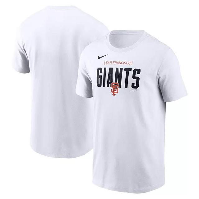 Mens Nike San Francisco Giants Home Team Bracket Stack T-Shirt Product Image