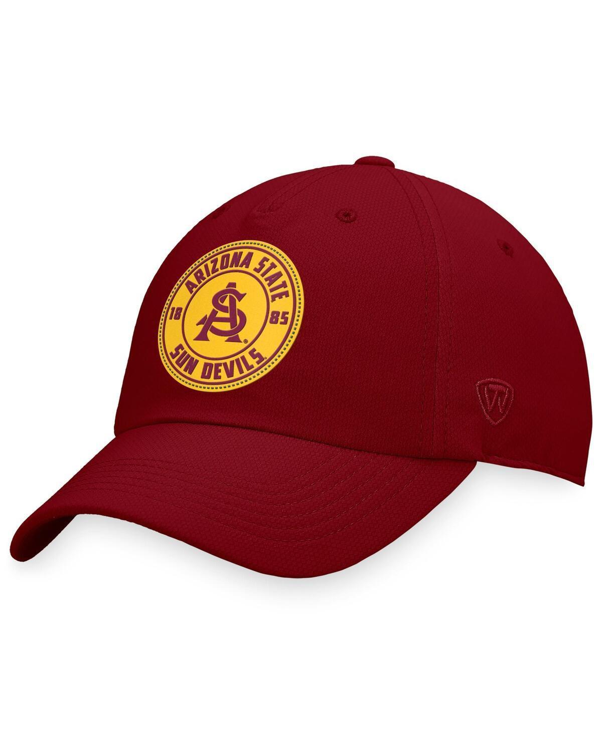 Mens Top of the World Maroon Arizona State Sun Devils Region Adjustable Hat Product Image