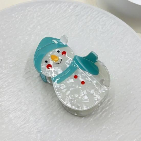 Snowman Hair Claw Product Image