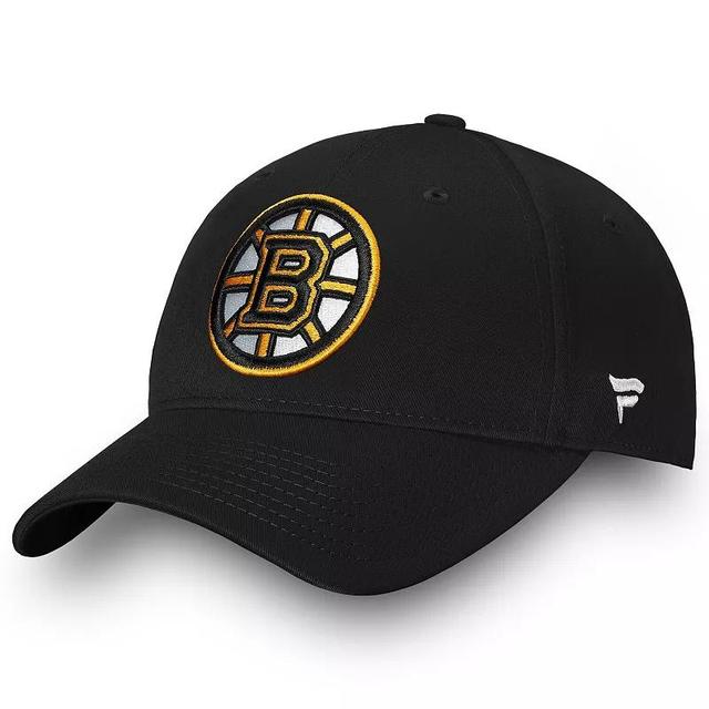 Mens Fanatics Branded Boston Bruins Core Adjustable Hat Product Image