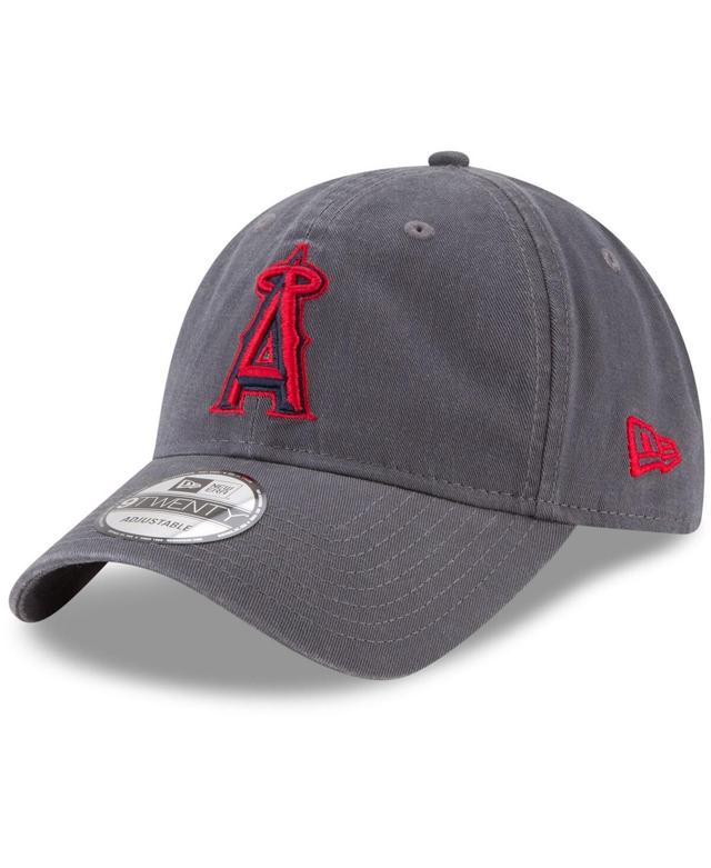 Mens New Era Graphite Los Angeles Angels Fashion Core Classic 9TWENTY Adjustable Hat Product Image