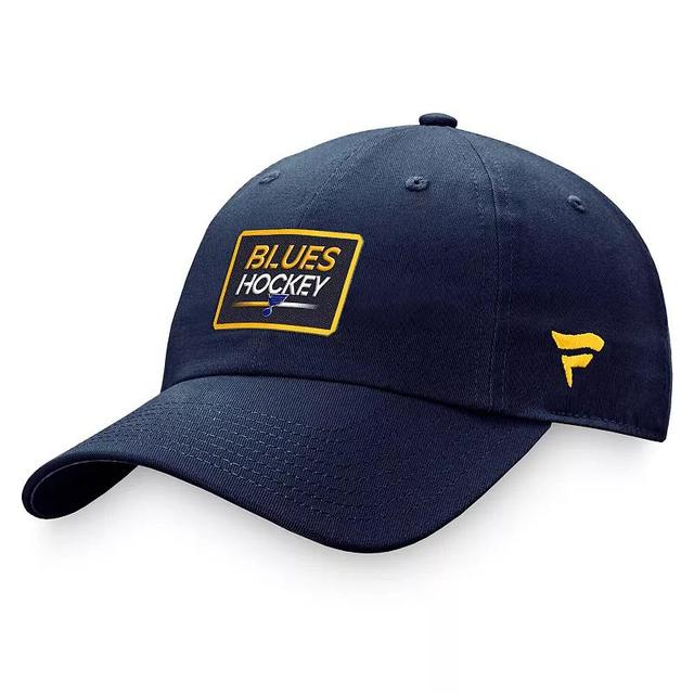 Womens Fanatics Branded St. Louis Blues Authentic Pro Rink Adjustable Hat Product Image