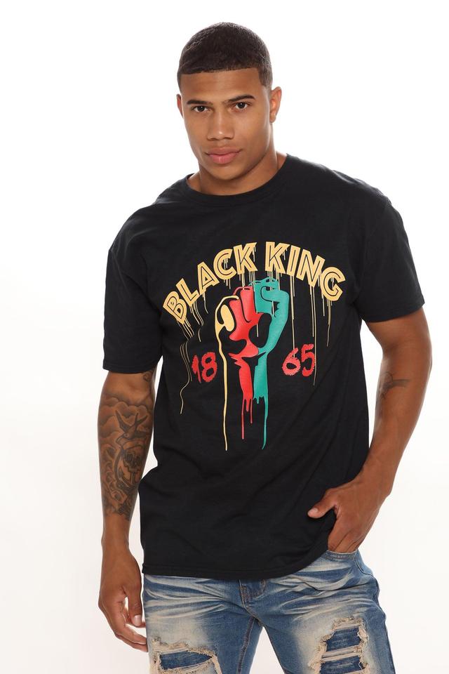 King Short Sleeve Tee - Black Product Image