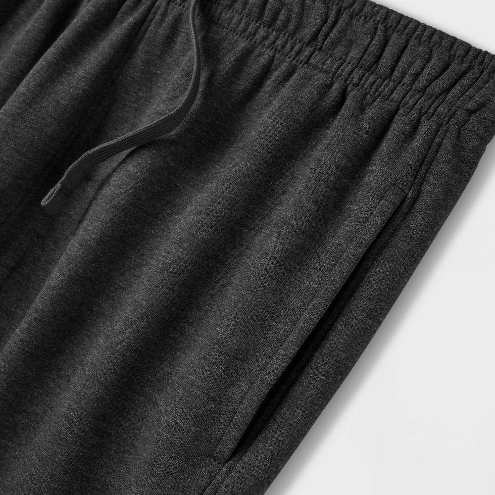 Men's Fleece Jogger Pants - Goodfellow & Co™ Charcoal Gray M Product Image