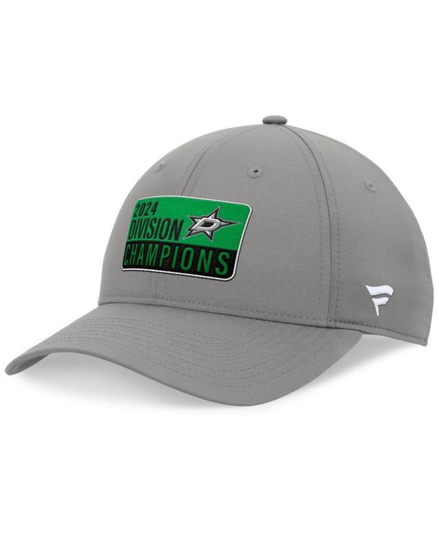 Fanatics Mens Gray Dallas Stars 2024 Central Division Champions Adjustable Hat Product Image