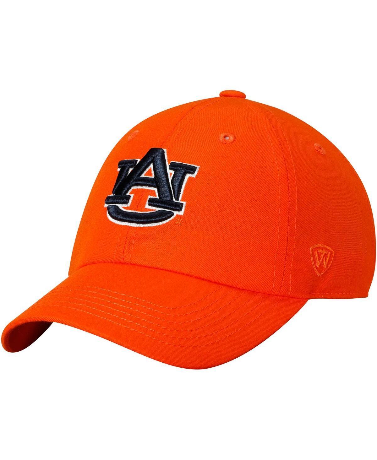 Mens Orange Auburn Tigers Primary Logo Staple Adjustable Hat Product Image