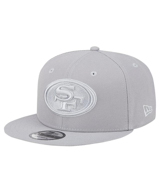 New Era Mens Gray San Francisco 49ers Color Pack 9FIFTY Snapback Hat Product Image