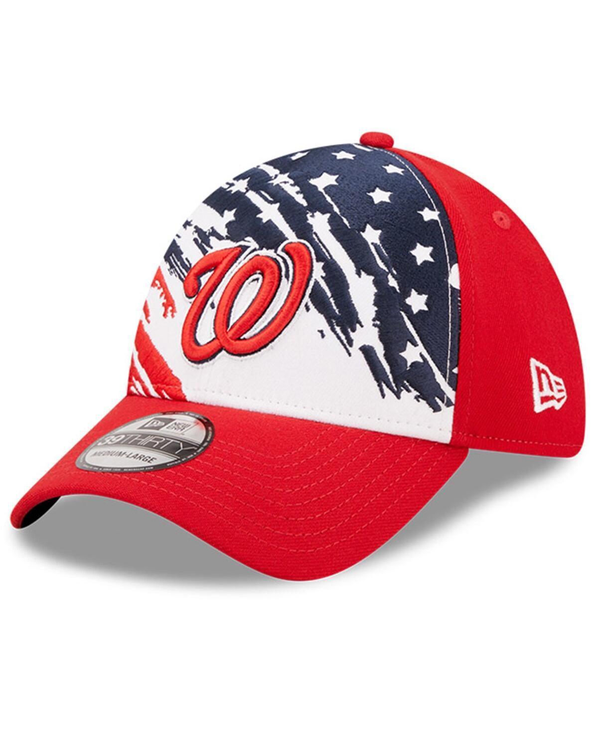 Mens New Era Washington Nationals 2022 4th of July 39THIRTY Flex Hat Product Image