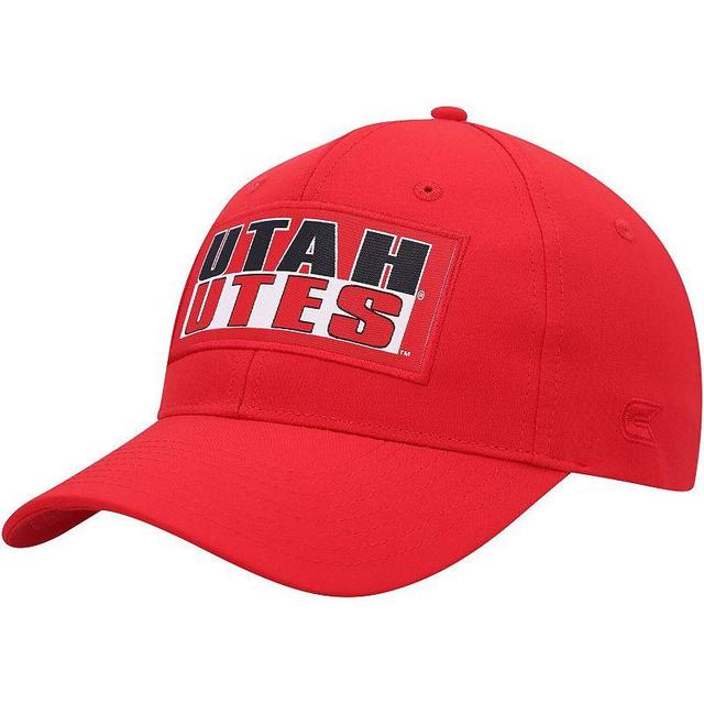 Mens Colosseum Red Utah Utes Positraction Snapback Hat Product Image