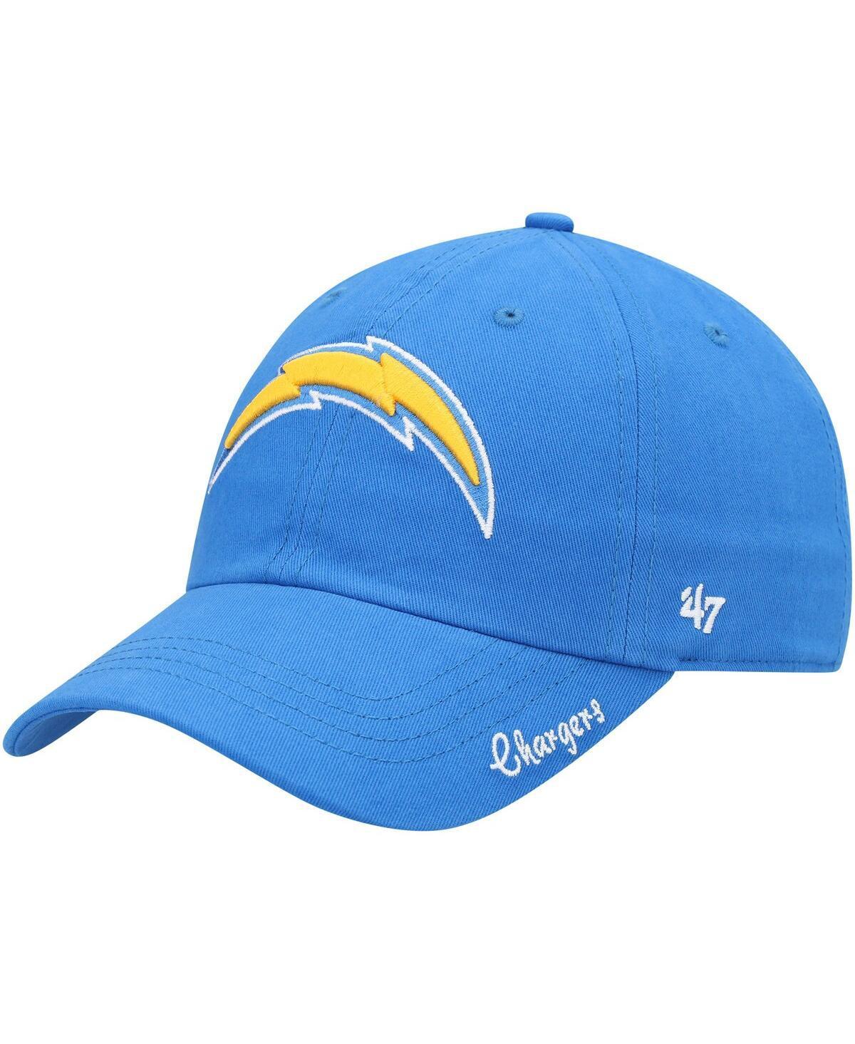 Womens 47 Powder Los Angeles Chargers Miata Clean Up Primary Adjustable Hat Product Image