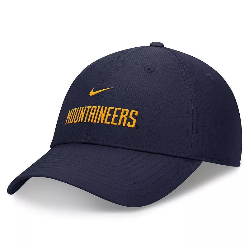 Mens Nike West Virginia Mountaineers 2024/25 On-Field Club Performance Adjustable Hat Blue Product Image