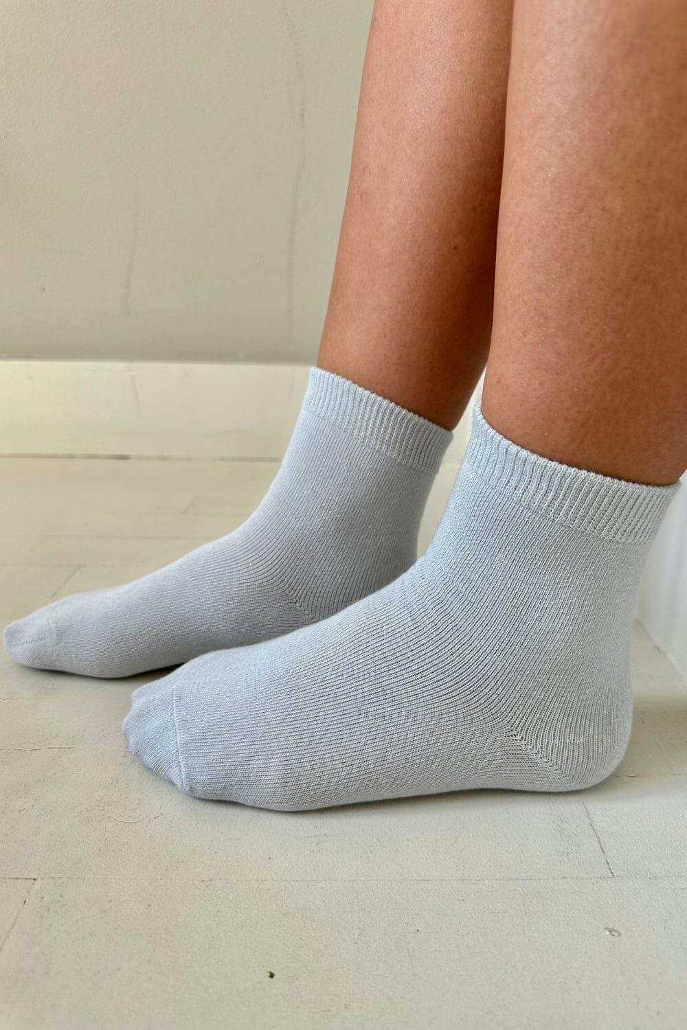 Light Blue Socks Product Image