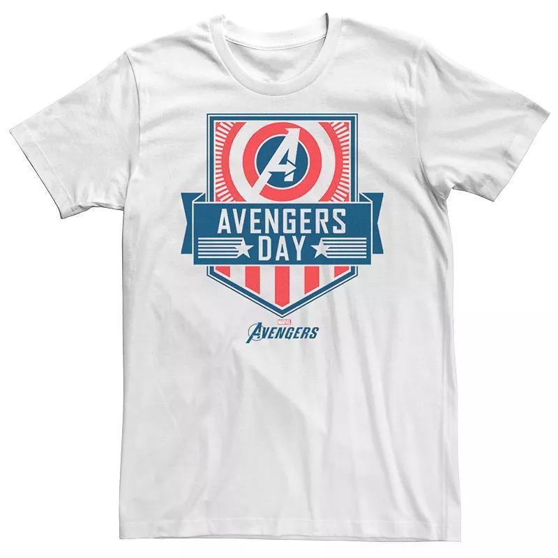 Mens Marvel Avengers Day Badge Tee Product Image