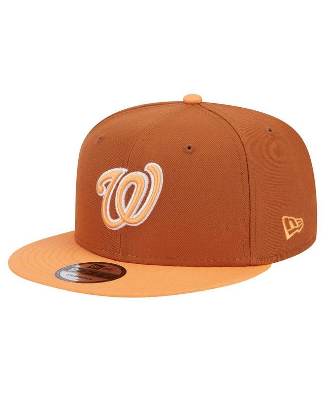 Mens New Era Washington Nationals Spring Color Two-Tone 9FIFTY Snapback Hat Product Image