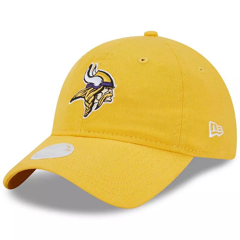 Womens New Era Minnesota Vikings Main Core Classic 2.0 9TWENTY Adjustable Hat Product Image