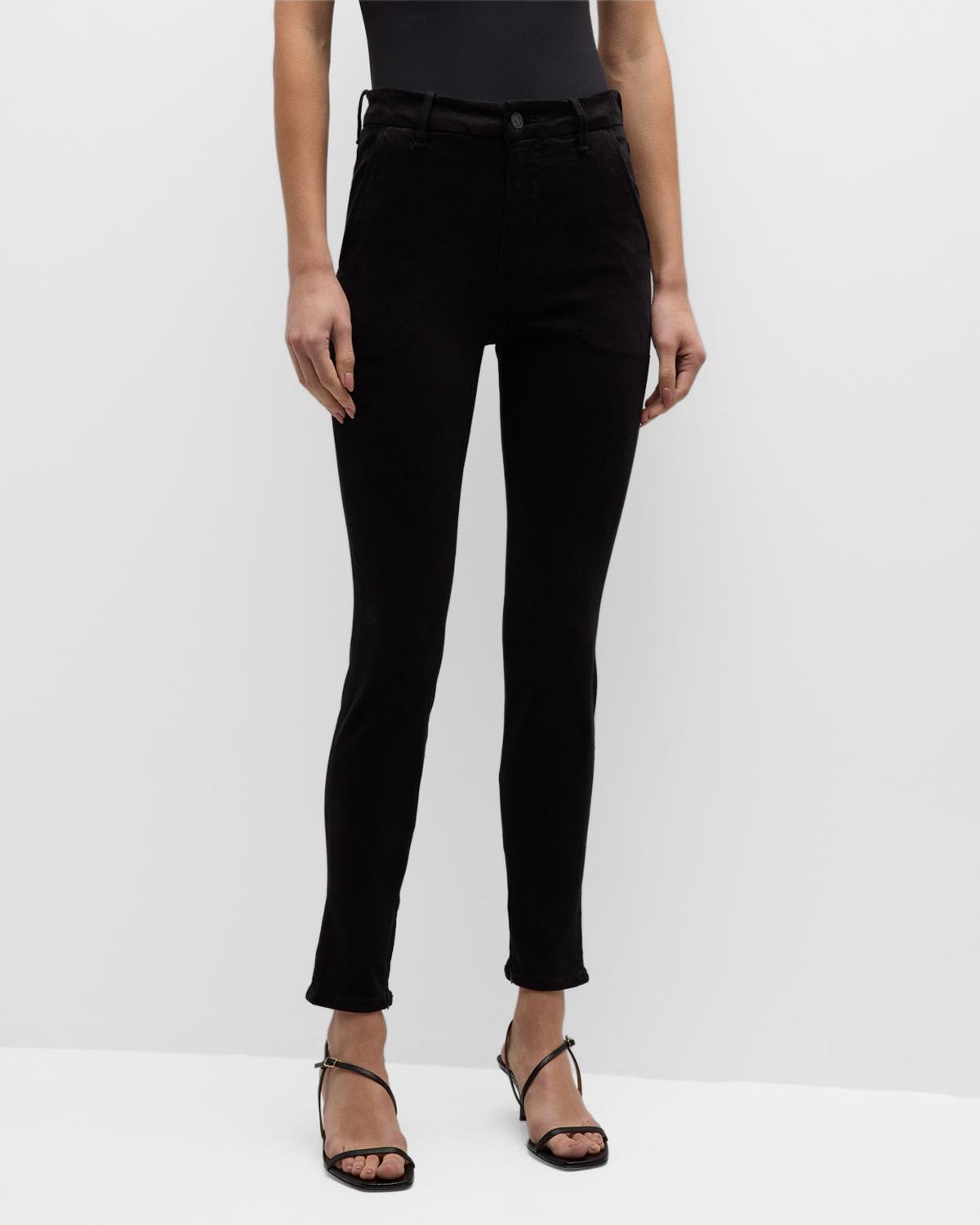 Womens Jayla Zip-Cuff Skinny Jeans Product Image