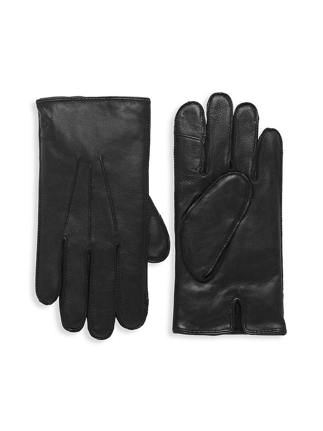 Mens Water Repellent Nappa Leather Gloves Product Image