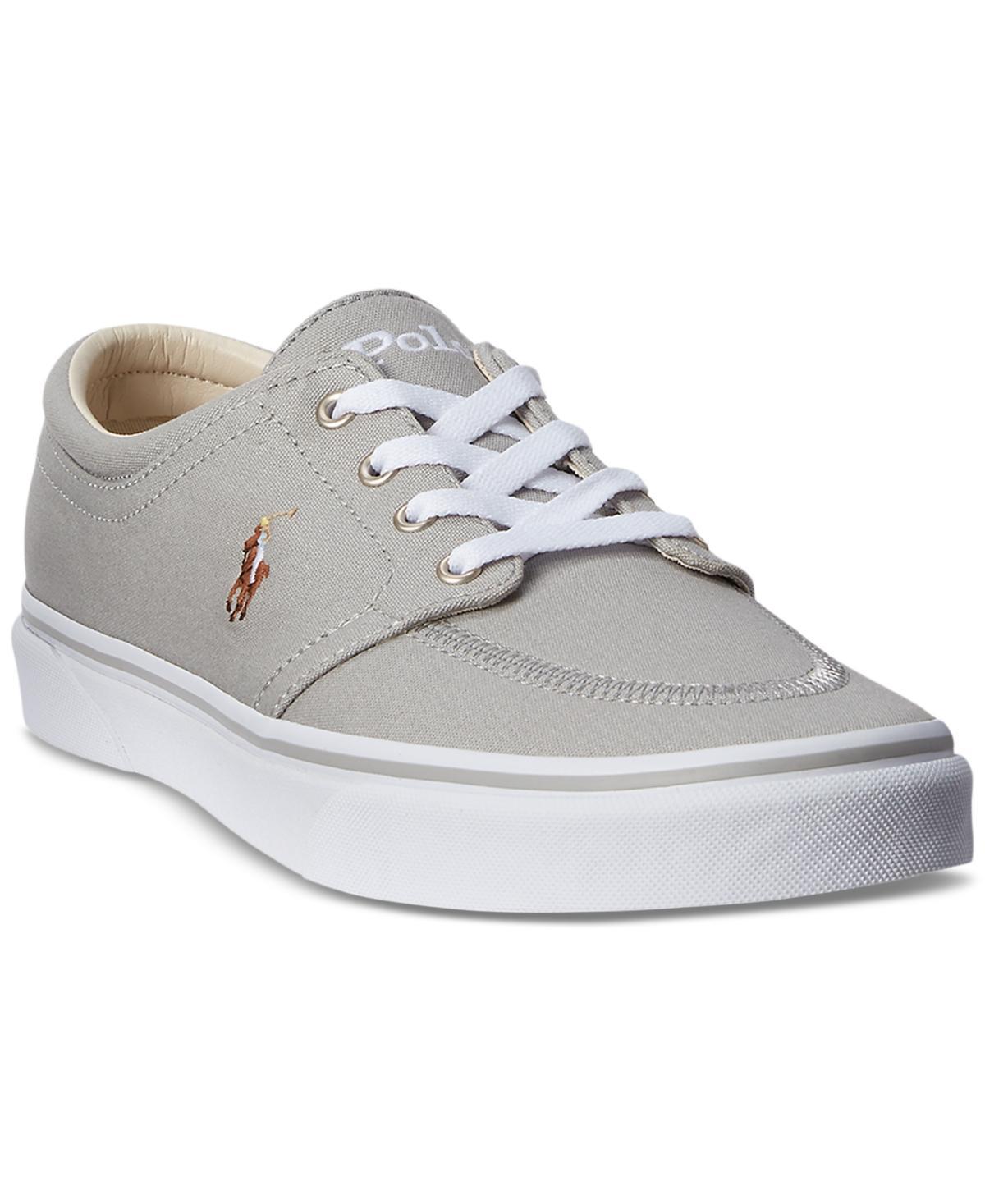 Polo Ralph Lauren Mens Faxon Canvas Sneaker - HAMPTON KHAKI Product Image