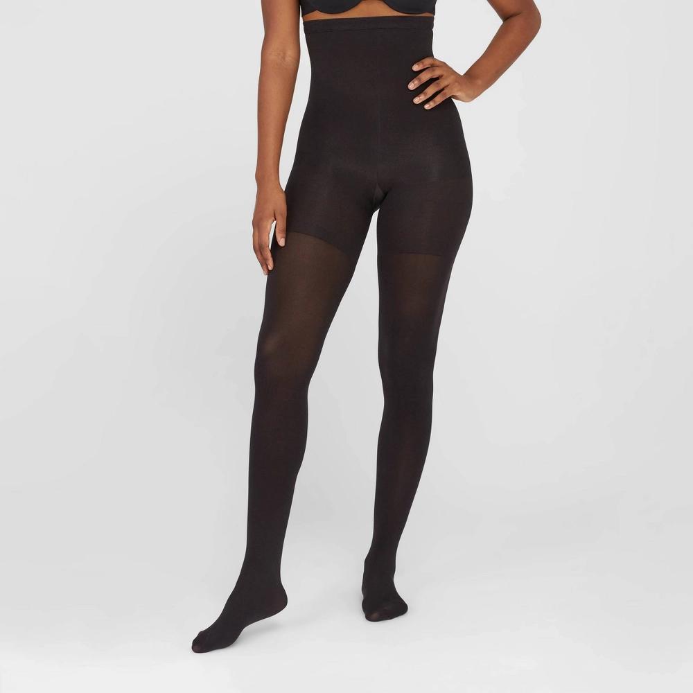 ASSETS by SPANX Womens High-Waist Shaping Tights - Black Product Image