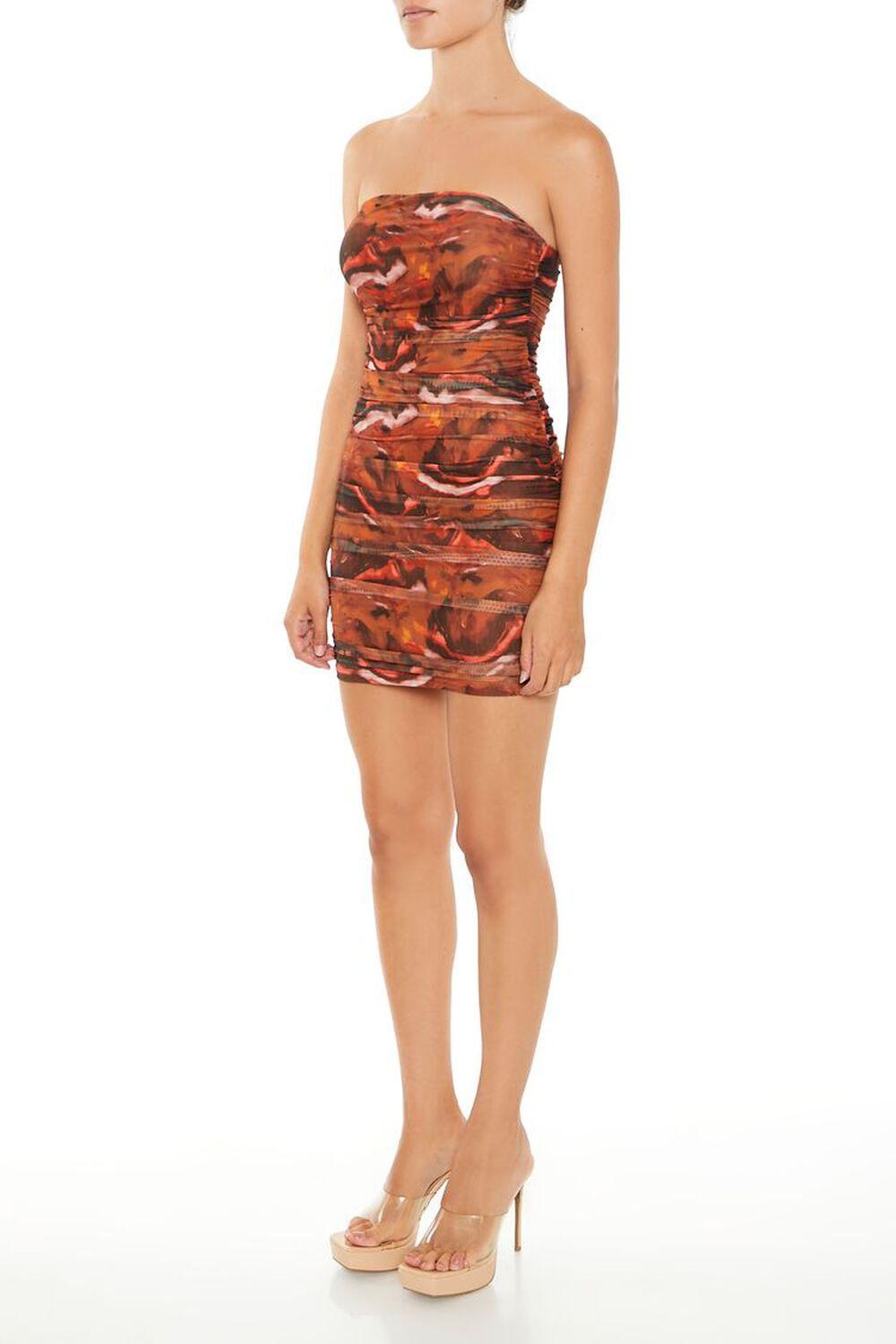 Abstract Tube Mini Dress | Forever 21 Product Image