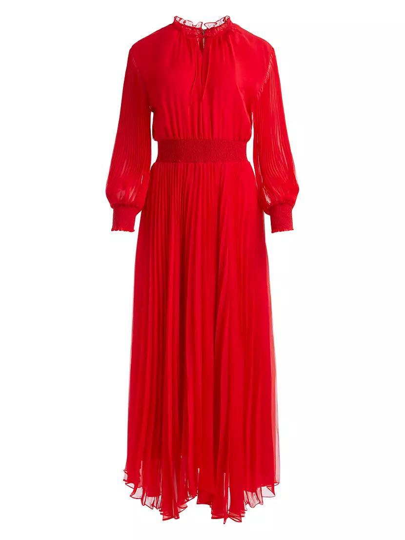 Vernia Pleated Maxi Dress product image