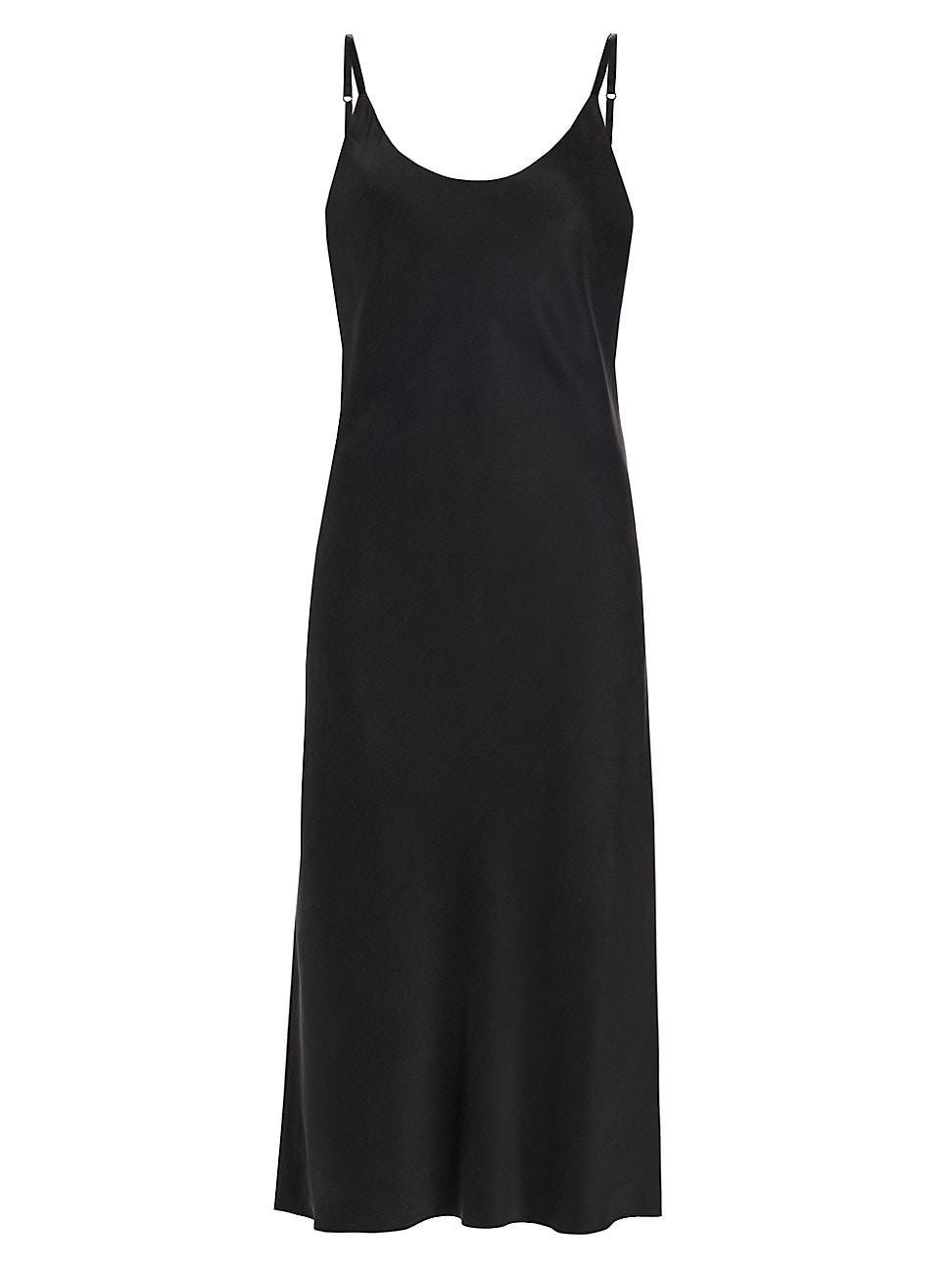 Womens Washable Bias Silk Slip Dress Product Image