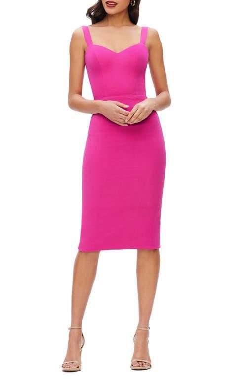 Dress the Population Nicole Sweetheart Neck Cocktail Dress Product Image