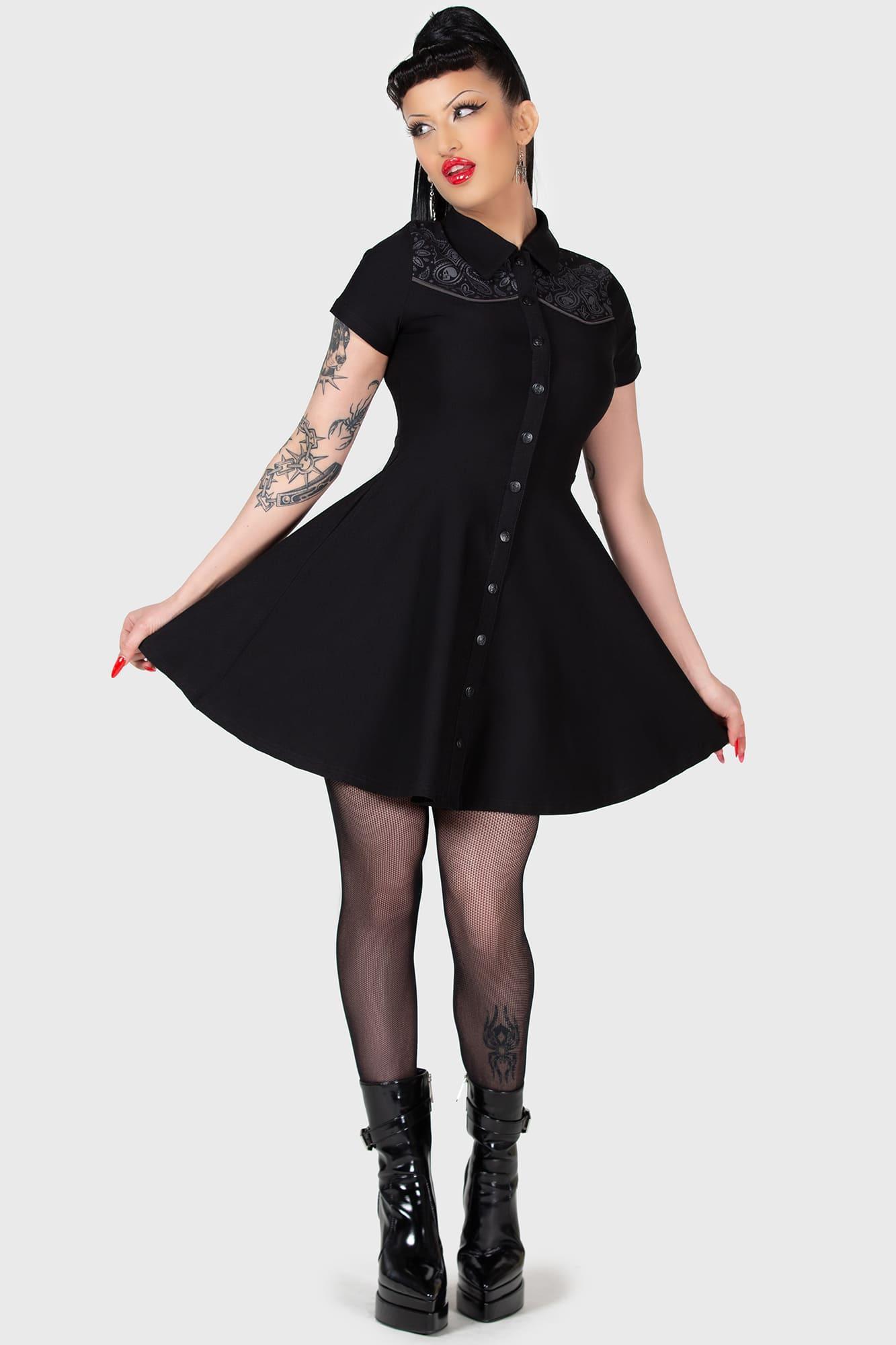 No Where's Ville Skater Dress Female product image