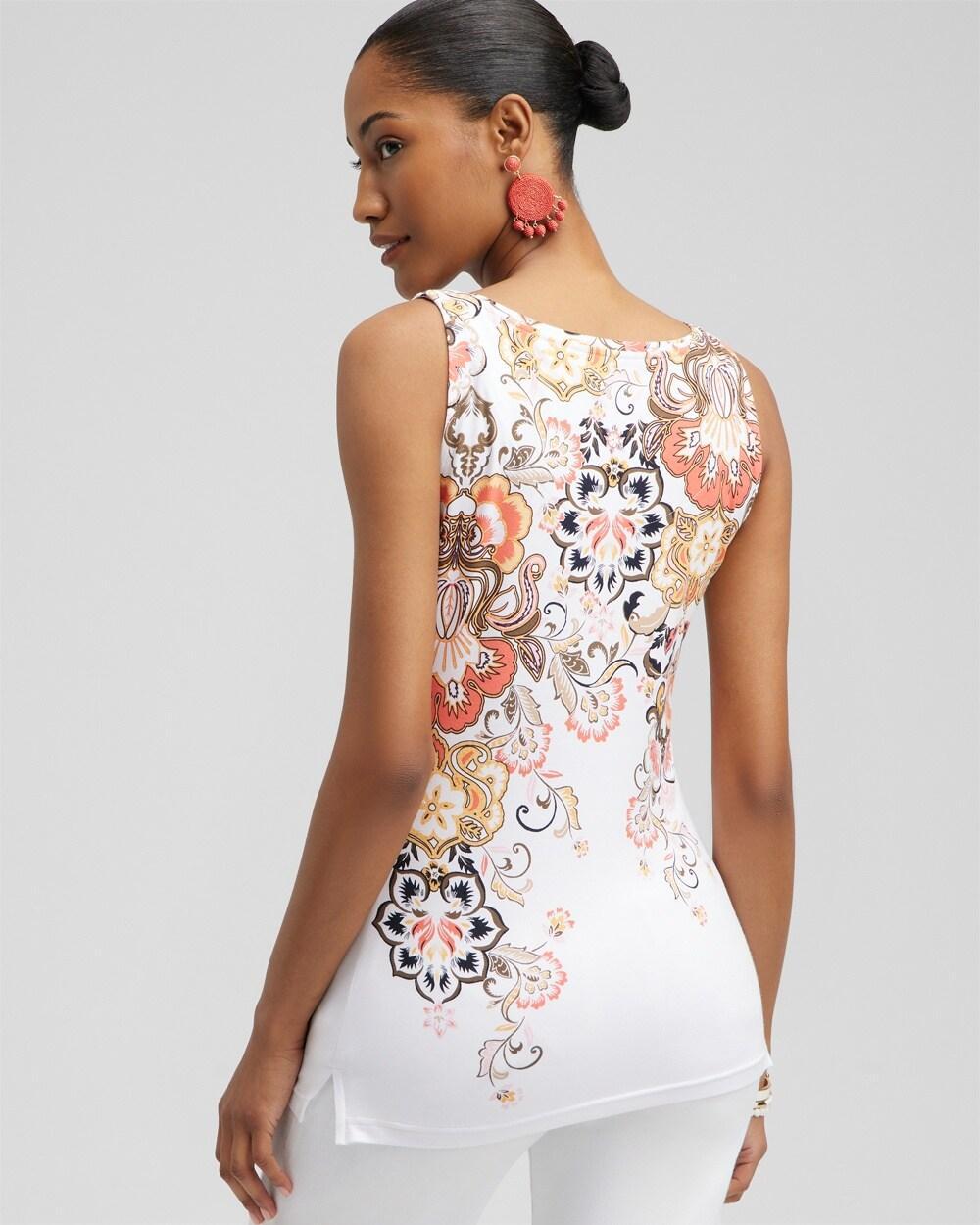 Touch of Cool™ Floral Polished Tank Product Image