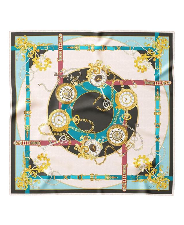 Elizabetta Moment in Time - Hand Rolled Silk Foulard for Women Product Image