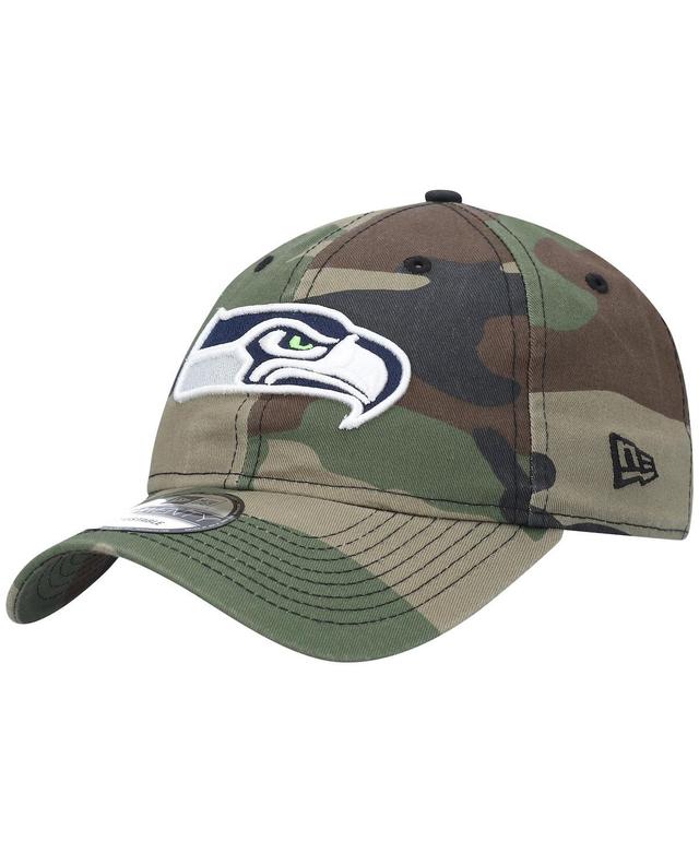 Mens Camo Seattle Seahawks Team Core Classic 2.0 9TWENTY Adjustable Hat Product Image