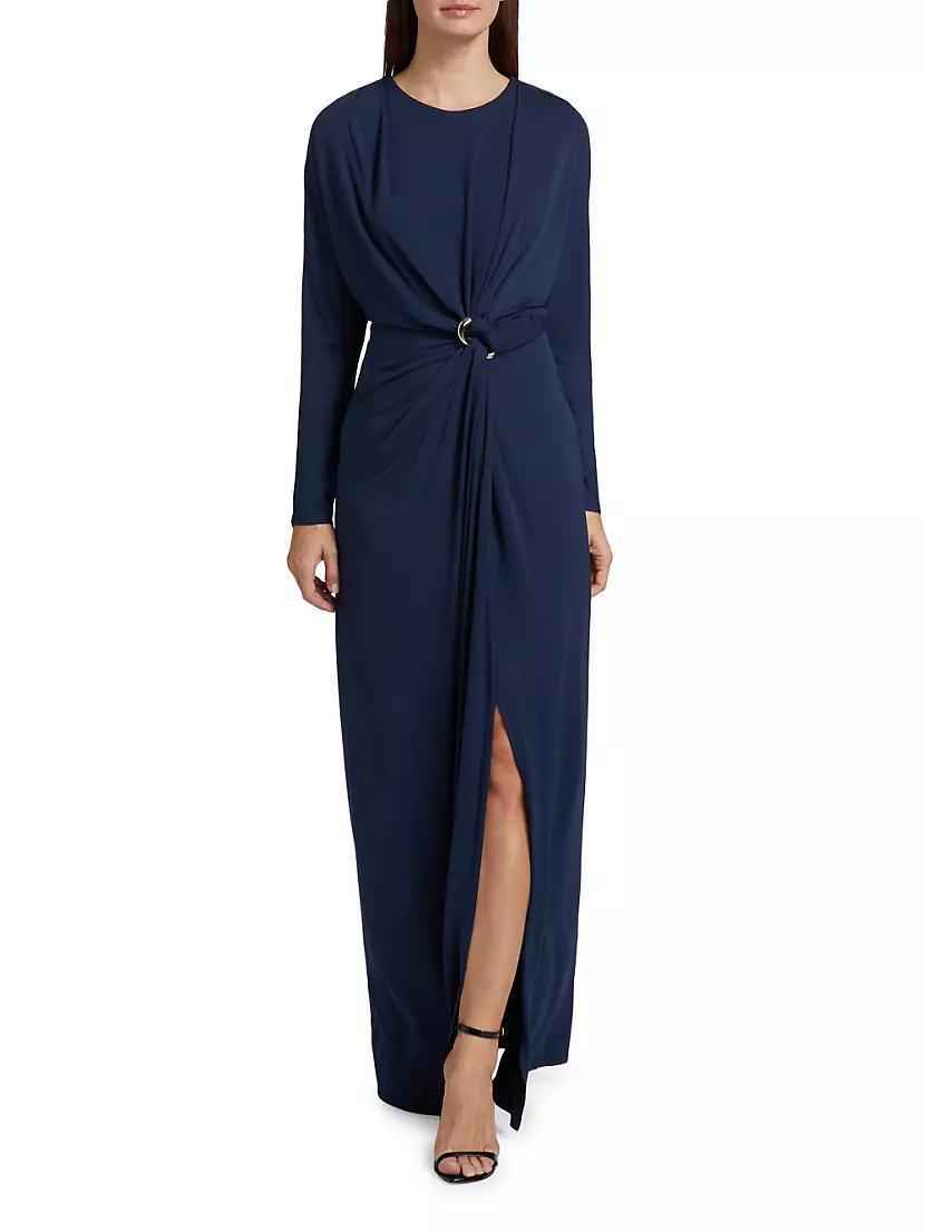 Maisie Jersey Twist Maxi Dress Product Image