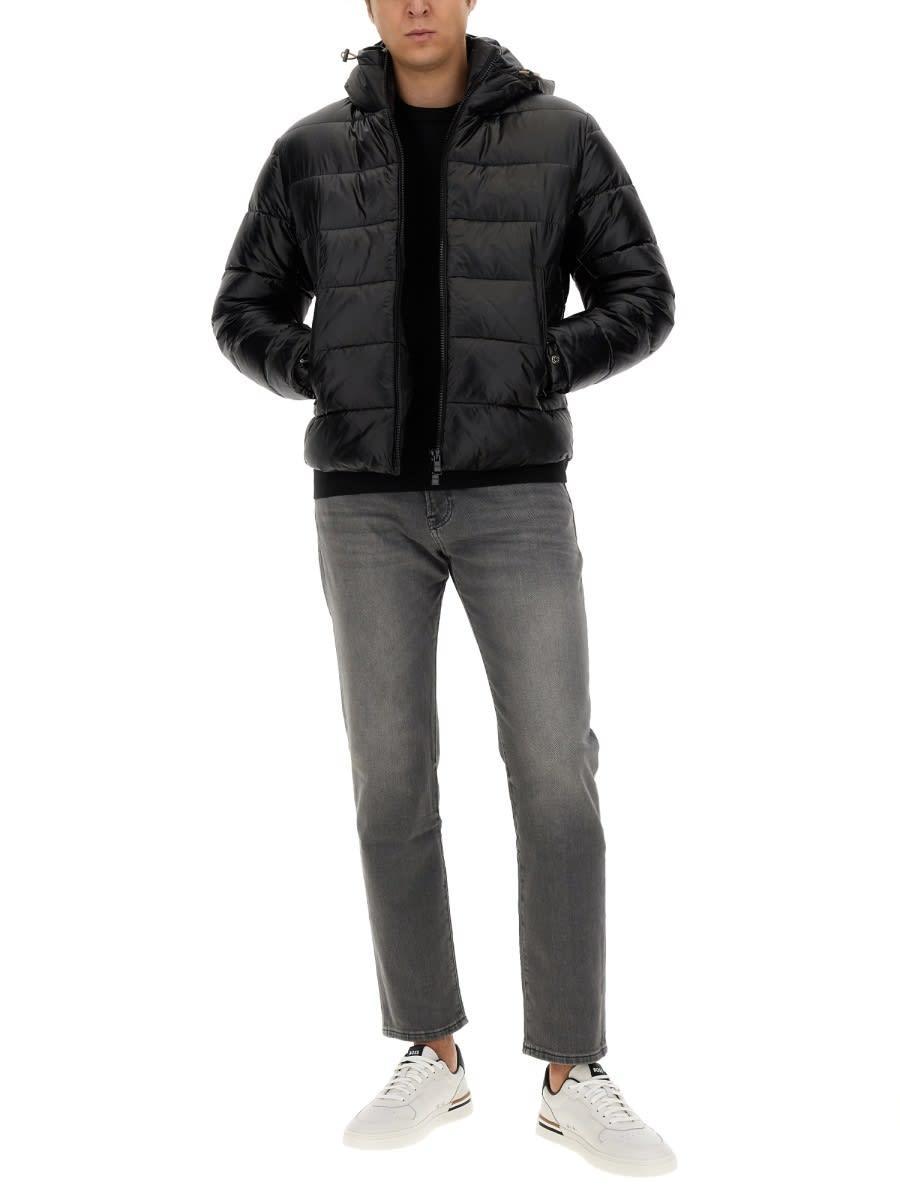 HUGO BOSS Boss Jacket With Zip In Black Product Image