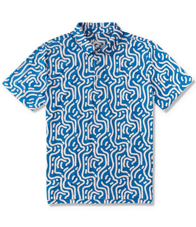 Chubbies The Swiggle Short Sleeve Polo Shirt Product Image