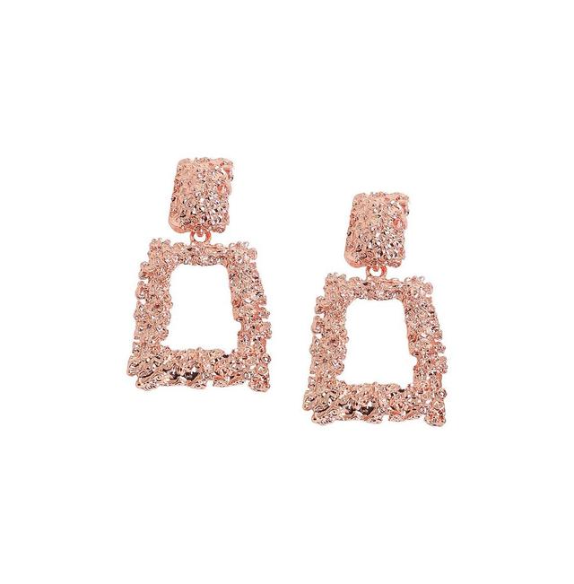 Sohi Womens Corroded Drop Earrings Product Image