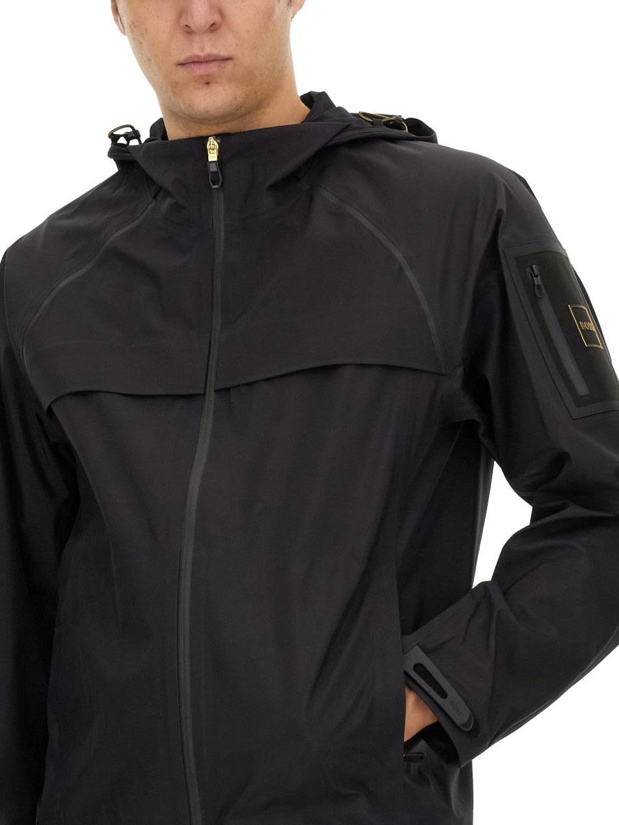 HUGO BOSS Hooded Jacket In Black Product Image