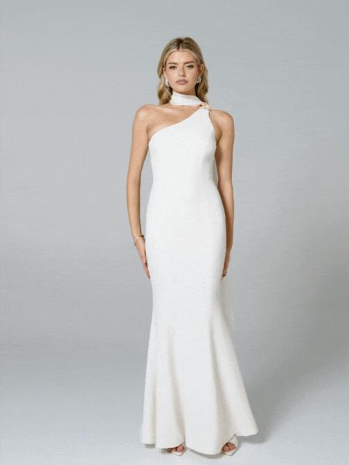 Brielle Dress (White) Product Image