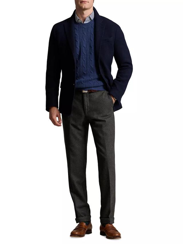 Herringbone Wool-Blend Jacket Product Image