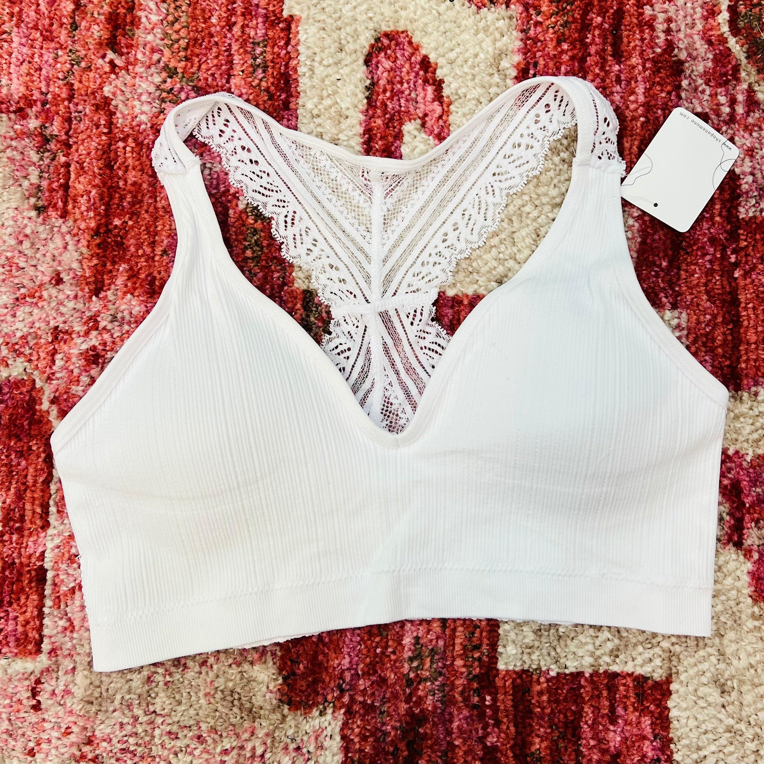 Everyday Lace Back Bralette Product Image