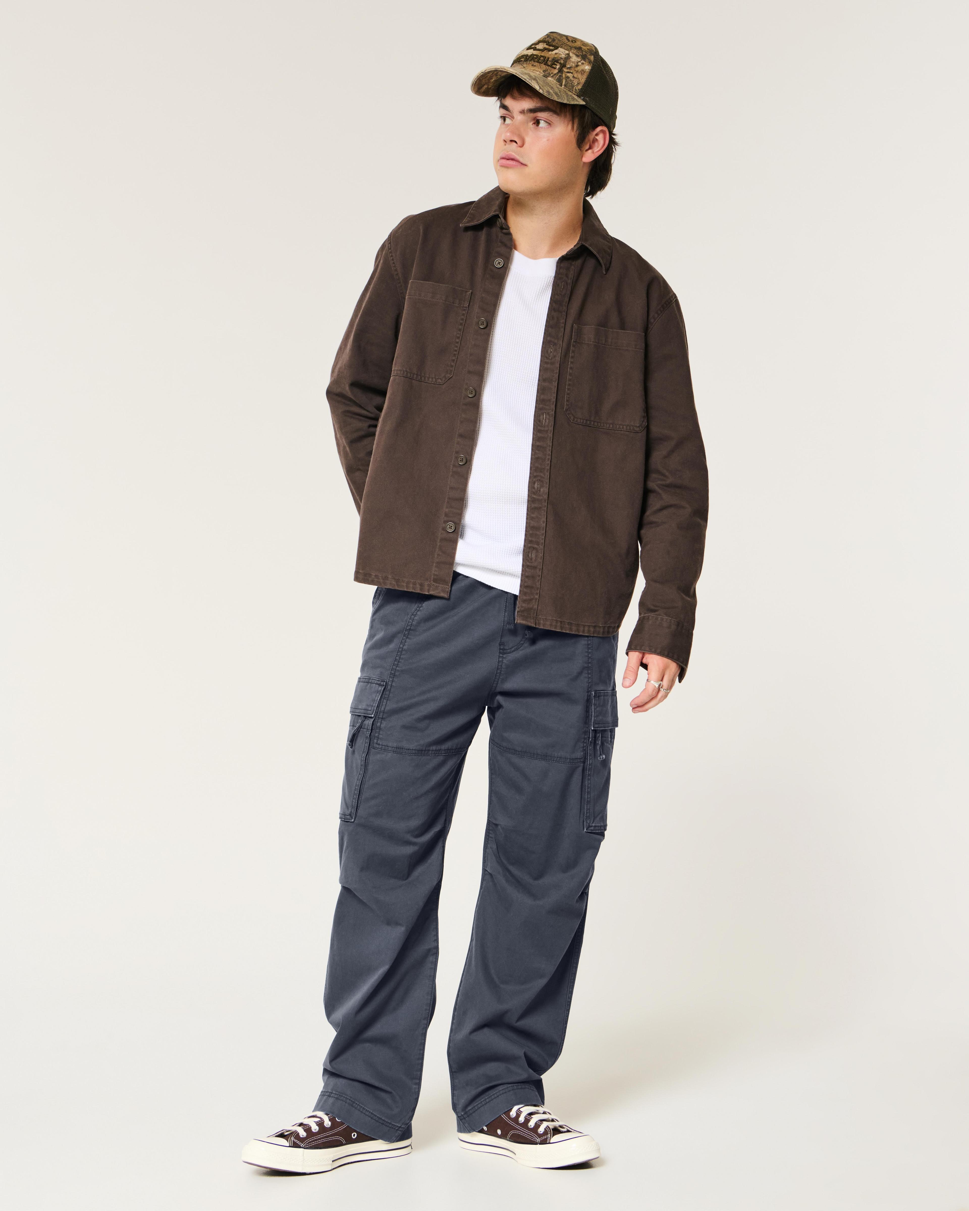 Baggy Cargo Pull-On Pants Product Image