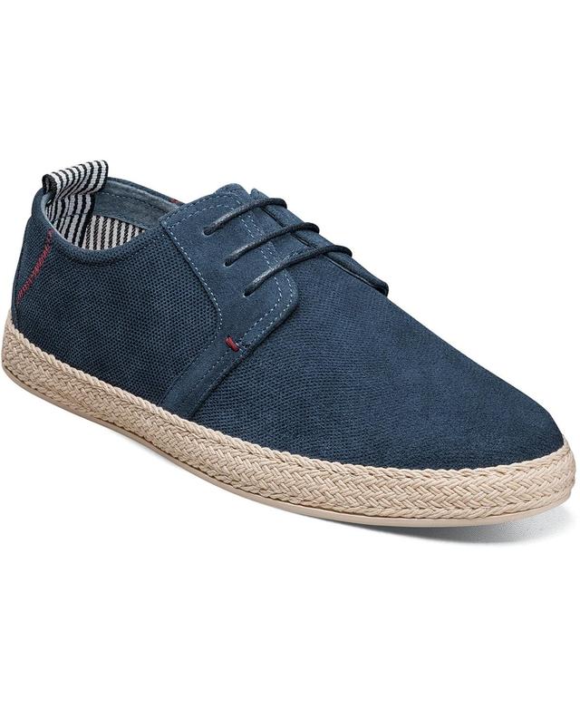 Stacy Adams Nicolo Lace-Up Espadrille (Dark Blue) Men's Shoes Product Image
